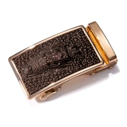 Hi-Tie Luxury Brand Men's belt buckles 3.5cm Width Men's Classic Fashion Alloy Metal Automatic Belt Buckles for Men Cowboy