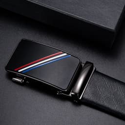 Hi-Tie Luxury Brand Men's belt buckles 3.5cm Width Men's Classic Fashion Alloy Metal Automatic Belt Buckles for Men Cowboy