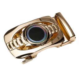 Hi-Tie Luxury Brand Men's belt buckles 3.5cm Width Men's Classic Fashion Alloy Metal Automatic Belt Buckles for Men Cowboy