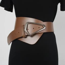 Irregular Spring Suit Shirt Women Waist Belt Real Leather Waistband WIde Cinch Strap Cowhide Cowskin Waistband Corsset Belt 2021