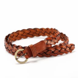 Women Leather Belt Waist Bands with Round Gold Buckle Braided Dress Belt Casual Thin Belt For Student Ladies Clothes Accessories