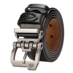 Men Belt for Men Cowskin Genuine Leather Personality Men Belt Buckle Quality Male Brown Strap Vintage Jeans N71223