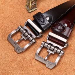 Men Belt for Men Cowskin Genuine Leather Personality Men Belt Buckle Quality Male Brown Strap Vintage Jeans N71223
