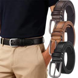 High Quality Men's Alloy Pin Buckle Belt Simple And Versatile Men's Business Belt Unisex Gift Suitable For Formal Occasions