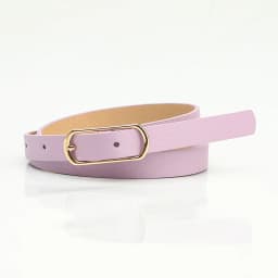 1.4x105cm Retro Pin Buckle Thin Belt for Women Girls Simple PU Leather Waistband Ladies Jeans Dress Accessories
