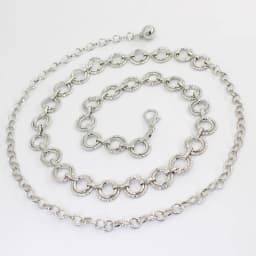  Women Metal Circle Ring Chain Blet Golden Silver Thin Tassel Waist Chain Ladies Dress Coat Skinny Waistband