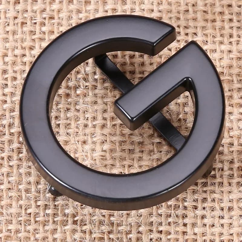 New Smooth Buckle Men's and Women's Belt Buckle G Letter Buckle Alloy Buckle Designer Belts Buckle Women Men High Quality 3.8cm