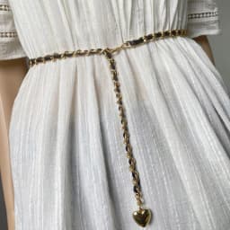 Women Metal Waist Chain Belt Long Thin Tassel Ball Heart Adjustable Waistband For Female Lady Dress Coat Decoration Strap Girdle