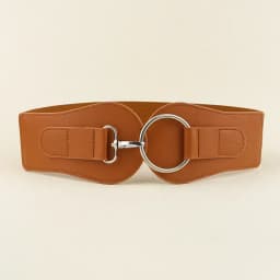 Luxury Ladies Wide Belt Elastic Vintage Buckle Leather Wide Fashion Wild Pin Buckle Women's Belt Waist Seal Belt