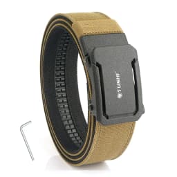 KOLBER New Tactical Belt for Men and Women Metal Automatic Buckle Black Military Army Gun Belt Thick Nylon IPSC Waistband Girdle