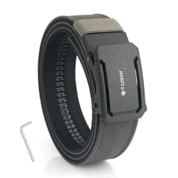 KOLBER New Tactical Belt for Men and Women Metal Automatic Buckle Black Military Army Gun Belt Thick Nylon IPSC Waistband Girdle