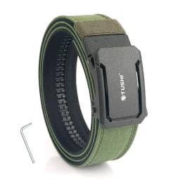 KOLBER New Tactical Belt for Men and Women Metal Automatic Buckle Black Military Army Gun Belt Thick Nylon IPSC Waistband Girdle