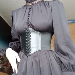 Fashion Punk Corset Wide Belts Women Slimming Body Elastic Bustier Waistband PU Leather Hip Hop Gothic Dress Girdle Belt Straps