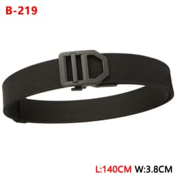 TUSHI 140CM Mens Military Tactical Belt Tight Sturdy Nylon Heavy Duty Hard Belt for Male Outdoor Casual Belt Automatic Waistband