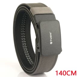 TUSHI 140CM Mens Military Tactical Belt Tight Sturdy Nylon Heavy Duty Hard Belt for Male Outdoor Casual Belt Automatic Waistband