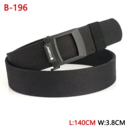 TUSHI 140CM Mens Military Tactical Belt Tight Sturdy Nylon Heavy Duty Hard Belt for Male Outdoor Casual Belt Automatic Waistband