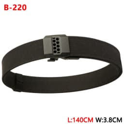TUSHI 140CM Mens Military Tactical Belt Tight Sturdy Nylon Heavy Duty Hard Belt for Male Outdoor Casual Belt Automatic Waistband