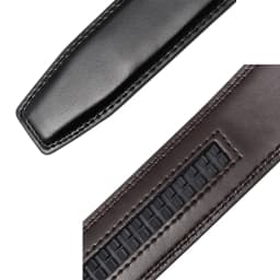 VATLTY 2021 No Buckle Leather Belt for Men 3.5cm Natural Cowhide Trouser Belt Non-porous Black Belt Girdles Male Gifts