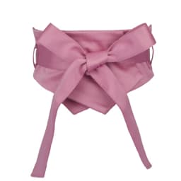 Fashion Pink Blue Yellow Black Fabric Soft Waist Belt for Women Self-tie Bow WIde Slim Corset Spring Autumn Coat Dress Belts