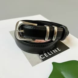 High Quality Real Leather Jeans Belts For Women Simple Design Metal Buckle  Waist Belts Cowskin Men Unisex Casual Strap Ceinture
