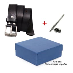 MEDYLA Men's Belt Top Leather Casual High Quality Belt Vintage Design Pin Buckle Genuine Leather Belts For Men Gift Box