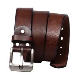 MEDYLA Men's Belt Top Leather Casual High Quality Belt Vintage Design Pin Buckle Genuine Leather Belts For Men Gift Box