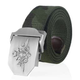 SupSindy Men Canvas Belt 3D Russian Federation Armed Forces Metal Buckle Tactical Belts Jeans Waistband Army Military Male Strap