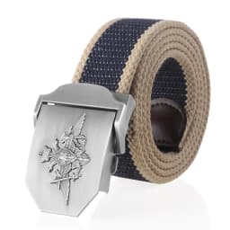 SupSindy Men Canvas Belt 3D Russian Federation Armed Forces Metal Buckle Tactical Belts Jeans Waistband Army Military Male Strap