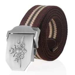 SupSindy Men Canvas Belt 3D Russian Federation Armed Forces Metal Buckle Tactical Belts Jeans Waistband Army Military Male Strap