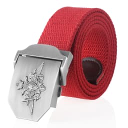 SupSindy Men Canvas Belt 3D Russian Federation Armed Forces Metal Buckle Tactical Belts Jeans Waistband Army Military Male Strap
