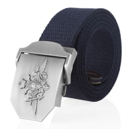 SupSindy Men Canvas Belt 3D Russian Federation Armed Forces Metal Buckle Tactical Belts Jeans Waistband Army Military Male Strap