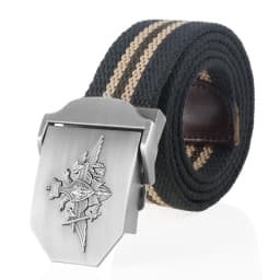 SupSindy Men Canvas Belt 3D Russian Federation Armed Forces Metal Buckle Tactical Belts Jeans Waistband Army Military Male Strap