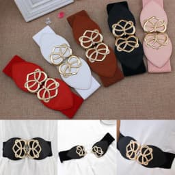 1PC Fashion 60x6cm Female Waistband Wide Waist Elastic Stretch Belt for Women Cinch Waistband Dress Coat Clothing Accessories