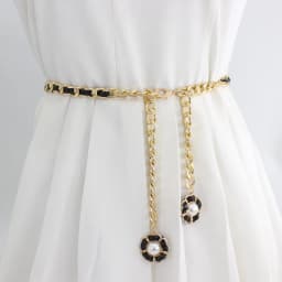 Fashion Tassel Metal Waist Chain for Women Belt Golden Color Waistband For Dress Skirt Decorative Girdles Strap Slim Body Chains