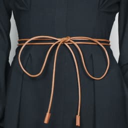 240CM New Female Waist Chain Thin Belt Simple Decoration Tie with Dress Long Waist Rope Knotted Vintage Dresses String Waistband