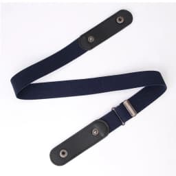 No Buckle Invisible Stretch Belt for Women Girls Jeans Pants Comfortable Adjustable Elastic Buckle-free Waist Belts