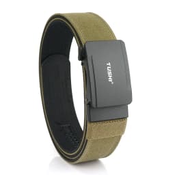 VATLTY New Men's Military Pistol Belt Metal Automatic Buckle Sturdy Nylon Tactical Outdoor Belt IPSC Casual Waistband Male