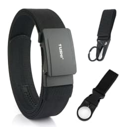 VATLTY New Men's Military Pistol Belt Metal Automatic Buckle Sturdy Nylon Tactical Outdoor Belt IPSC Casual Waistband Male