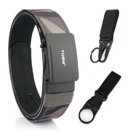 VATLTY New Men's Military Pistol Belt Metal Automatic Buckle Sturdy Nylon Tactical Outdoor Belt IPSC Casual Waistband Male