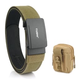 VATLTY New Men's Military Pistol Belt Metal Automatic Buckle Sturdy Nylon Tactical Outdoor Belt IPSC Casual Waistband Male