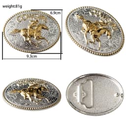 Female Cowboy Up Casual Buckle Golden Rose Flower Embossed Leather Belt Youth Decoration