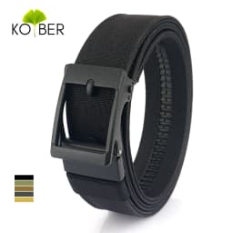 KOLBER Hard Tactical Belt for Men Metal Automatic Buckle Military Gun Belt 1100D Nylon Outdoor IPSC Belt Casual Waistband Male