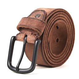 MEDYLA 100% original leather men's belt matte metal pin buckle soft tough leather belt for men without interlayer male belt