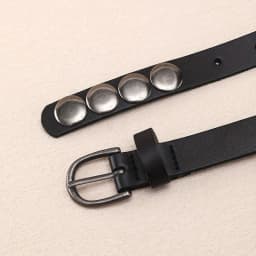New Arrival Y2K Harajuku Punk Style Rivet Decoration Thin Belt For Women High Street Spice Girl Double Loop Waistband Cinturones