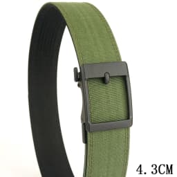 TUSHI 4.3cm Military Tactical Belt for Men Metal Automatic Buckle Thick Nylon Outdoor Hunting IPSC Gun Belt Casual Girdle Male