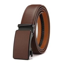 Men's New Fashionable Luxury Genuine Leather Women Men Belts with Alloy Chains Business Style Metal Pin Buckle for Jeans