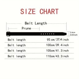 Classic Retro Style Women's Belt For Girlfriend Wife Birthday Gifts All-Match Jeans Skirt