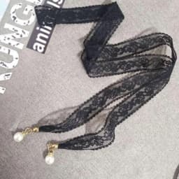 Fashion Sweet Decorative Lace Waist Belts Pearl Pendant Clothing Accessories Chain Belt Elegant Dress Waist Chain For Women