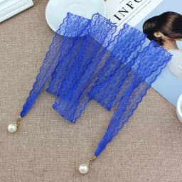 Fashion Sweet Decorative Lace Waist Belts Pearl Pendant Clothing Accessories Chain Belt Elegant Dress Waist Chain For Women