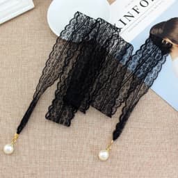 Fashion Sweet Decorative Lace Waist Belts Pearl Pendant Clothing Accessories Chain Belt Elegant Dress Waist Chain For Women